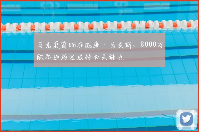 马竞夏窗瞄准威廉·戈麦斯,8000万欧元违约金成转会关键点